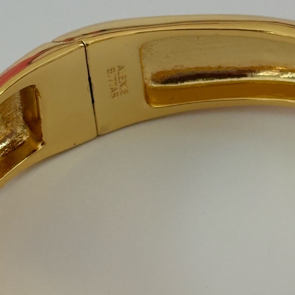 Brand New with Tag Alexis Bittar Solanes Pavé Orb Bypass Hinge Bracelet - Picture 4 of 8